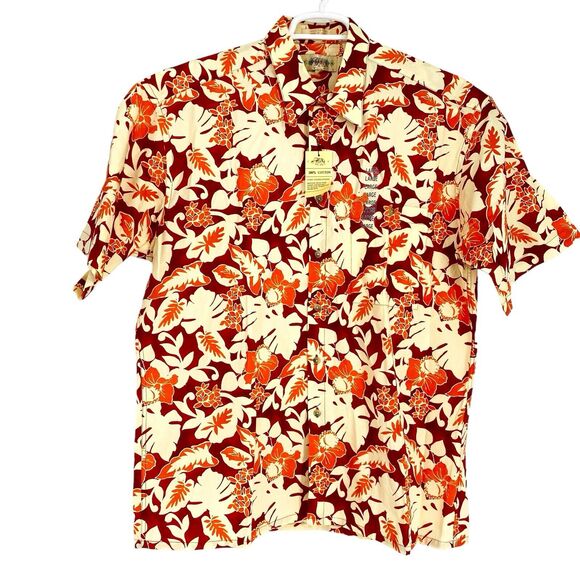 Campia Moda Other - New W/ Tags Campia Moda Aloha Hawaiian Palm Trees Men’s Size Large